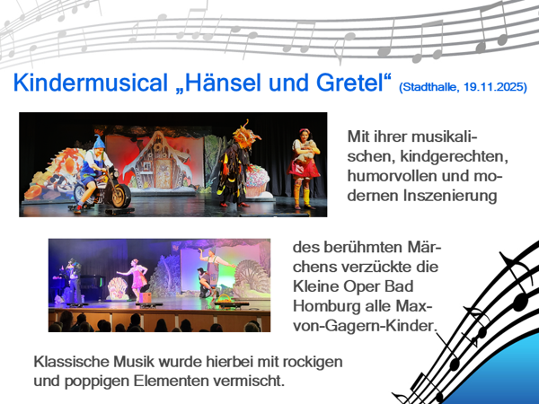 Kindermusical Haensel und Gretel
